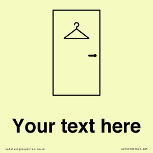 Custom information: Changing room